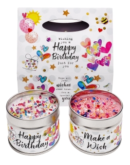 Duos Just Because Happy Birthday Make a Wish