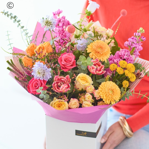 Glorious Brights Mothers Day Bouquet