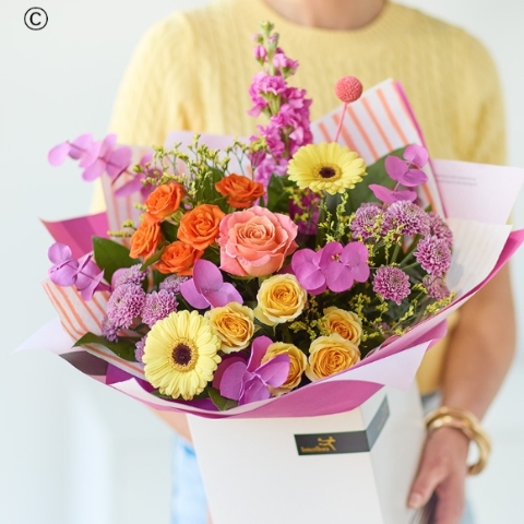 Bright Mothers Day Bouquet Without Lilies