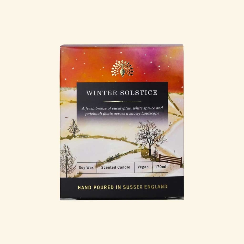 Winter Solstice Scented Candle buy online or call 01342 835 083