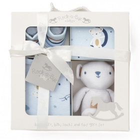BLUE 4 PIECE LUXURY BOXED GIFT SET