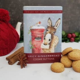 Donkeys Wish Gingerbread Cookie Buttons
