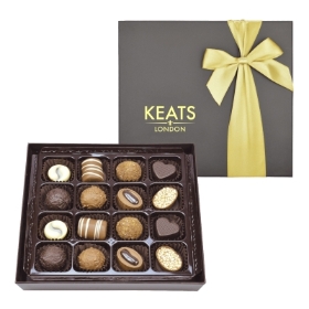 Luxury Chocolate Selection 16 pcs Golden Box